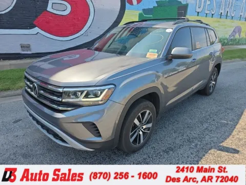 Gray 2021 Volkswagen Atlas 2.0T SE for sale in Des Arc, AR