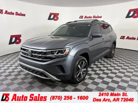 Gray 2021 Volkswagen Atlas 2.0T SE for sale in Des Arc, AR