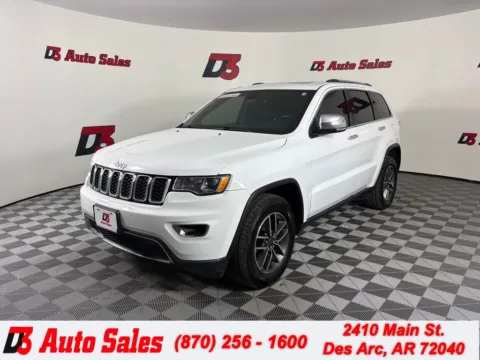 White 2021 Jeep Grand Cherokee Limited for sale in Des Arc, AR