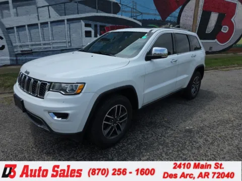 White 2021 Jeep Grand Cherokee Limited for sale in Des Arc, AR