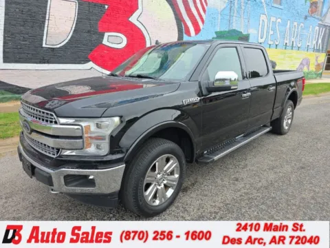 Black 2018 Ford F-150 Lariat for sale in Des Arc, AR