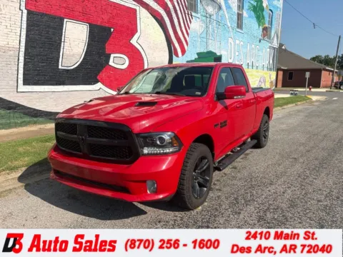 Red 2017 Ram 1500 Night for sale in Des Arc, AR