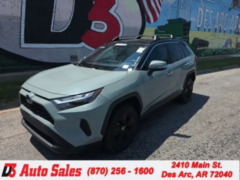 Gray 2022 Toyota RAV4 XLE for sale in Des Arc, AR