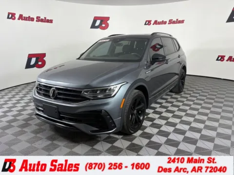 Gray 2023 Volkswagen Tiguan 2.0T SE R-Line Black for sale in Des Arc, AR