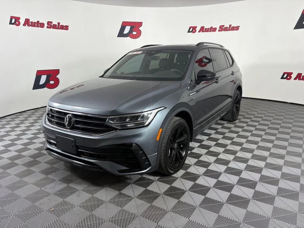 Gray 2023 Volkswagen Tiguan 2.0T SE R-Line Black for sale in Des Arc, AR