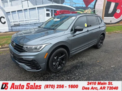 Gray 2023 Volkswagen Tiguan 2.0T SE R-Line Black for sale in Des Arc, AR