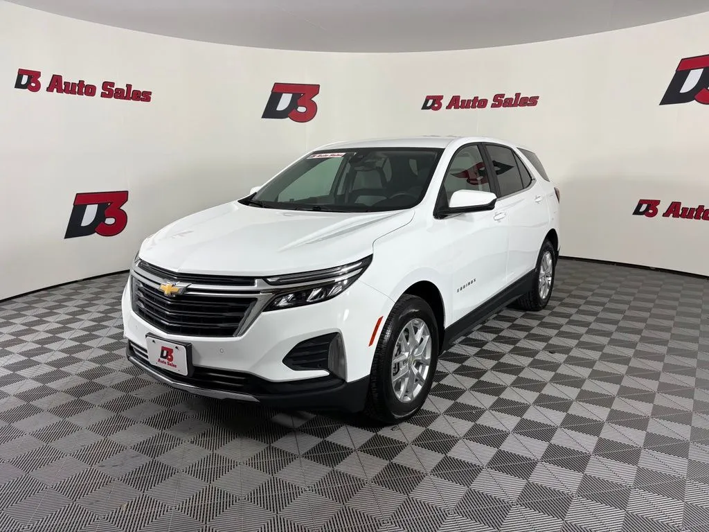 White 2022 Chevrolet Equinox LT for sale in Des Arc, AR