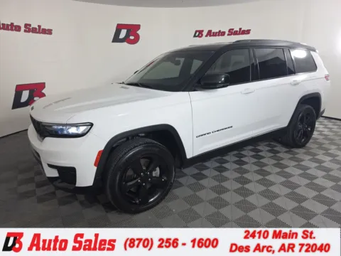 White 2023 Jeep Grand Cherokee L Altitude for sale in Des Arc, AR