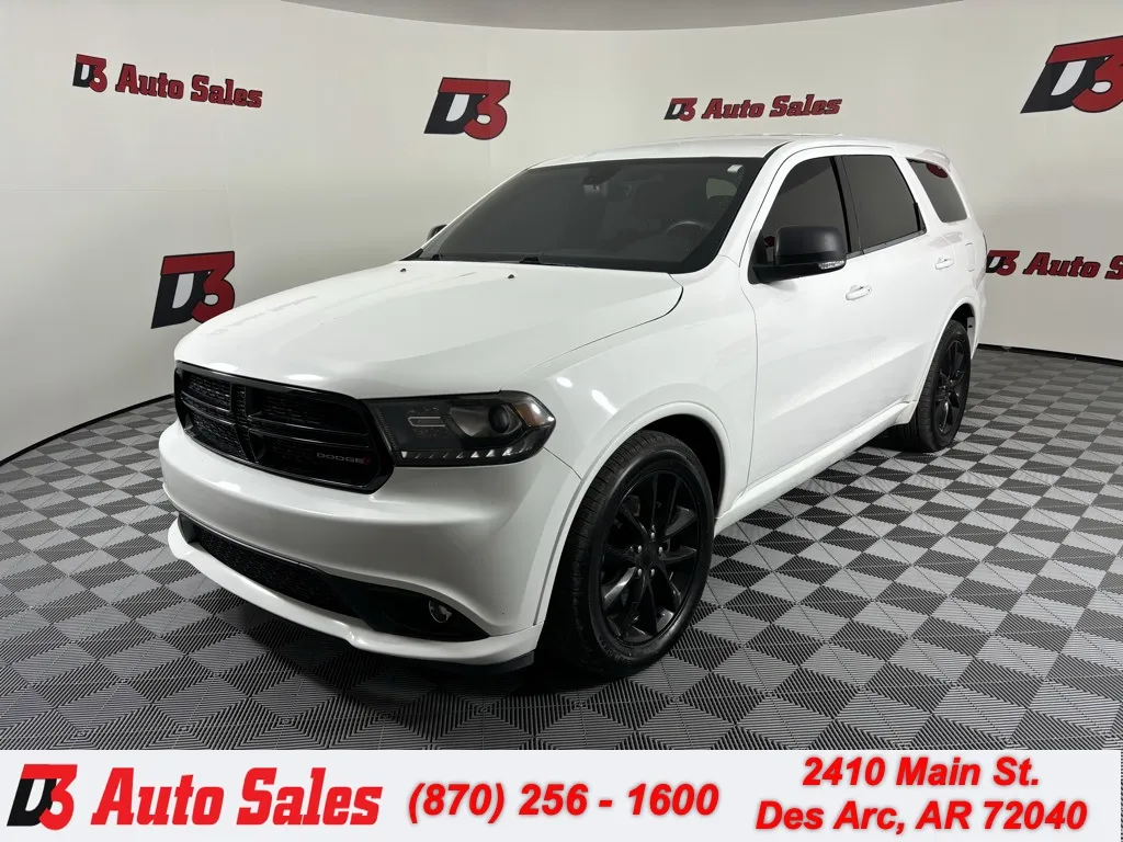 Used 2017 Dodge Durango R/T for sale in Des Arc, AR at D3 Auto Sales ...