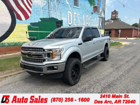 Silver 2018 Ford F-150 XLT for sale in Des Arc, AR