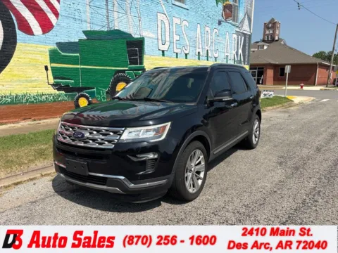 Black 2019 Ford Explorer Limited for sale in Des Arc, AR