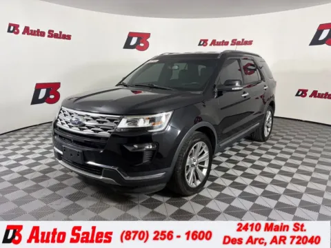 Black 2019 Ford Explorer Limited for sale in Des Arc, AR