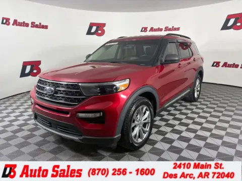 Red 2020 Ford Explorer XLT for sale in Des Arc, AR