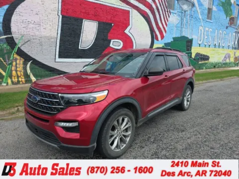 Red 2020 Ford Explorer XLT for sale in Des Arc, AR