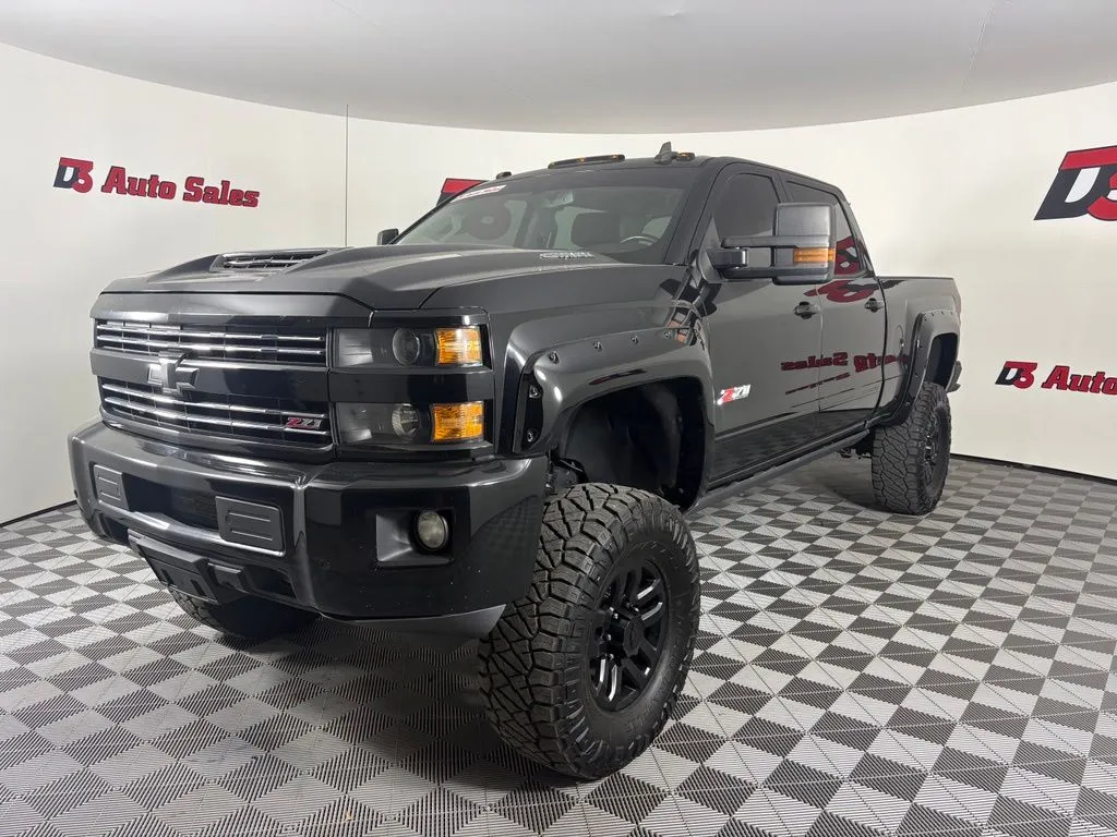 Black 2017 Chevrolet Silverado 2500 HD LTZ for sale in Des Arc, AR