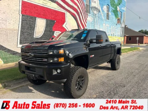 Black 2017 Chevrolet Silverado 2500HD LTZ for sale in Des Arc, AR