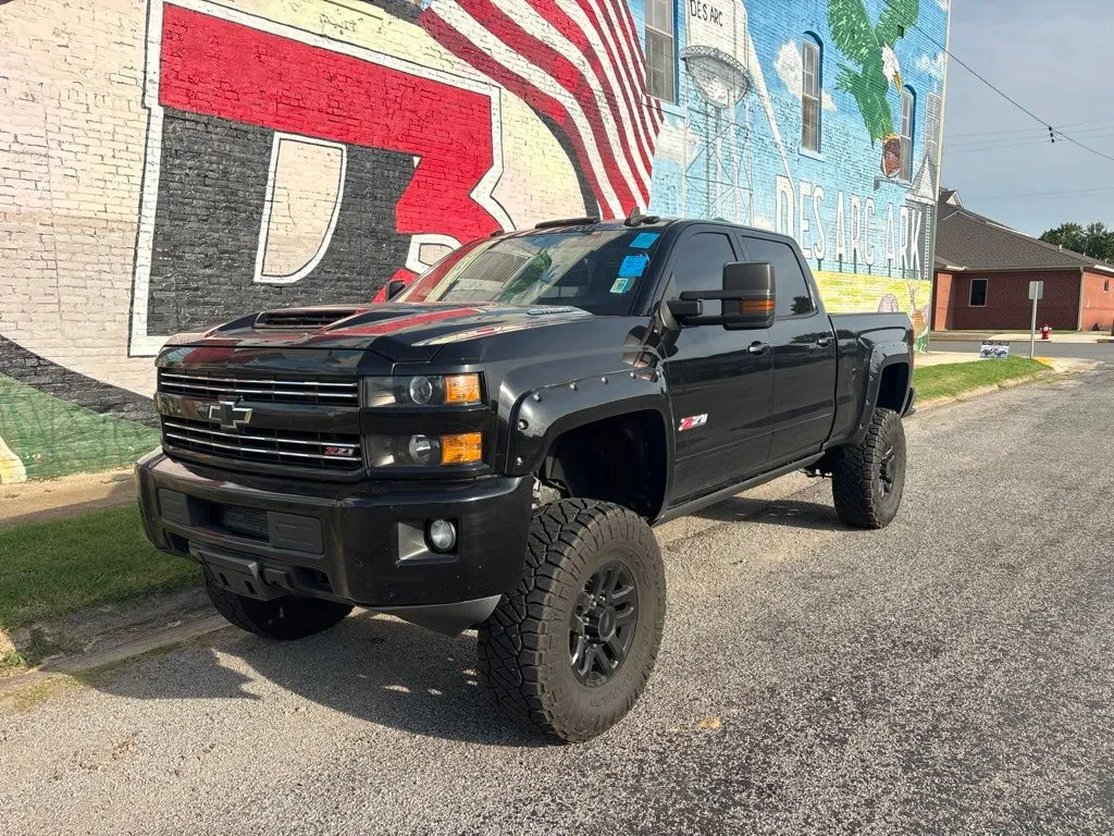 Black 2017 Chevrolet Silverado 2500 HD LTZ for sale in Des Arc, AR