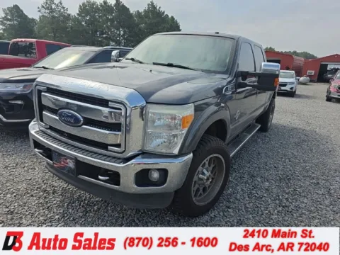 Gray 2015 Ford F-250SD Lariat for sale in Des Arc, AR