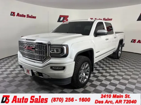 White 2017 GMC Sierra 1500 Denali for sale in Des Arc, AR