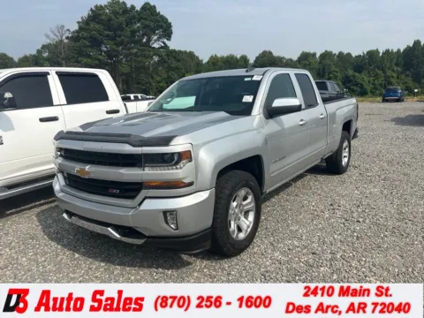 Silver 2019 Chevrolet Silverado 1500 LD LT for sale in Des Arc, AR