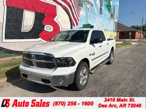 White 2017 Ram 1500 Big Horn for sale in Des Arc, AR