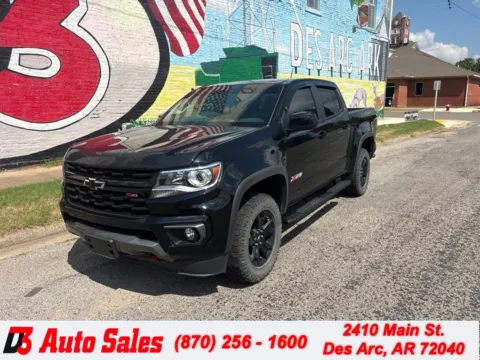 Black 2022 Chevrolet Colorado Z71 for sale in Des Arc, AR