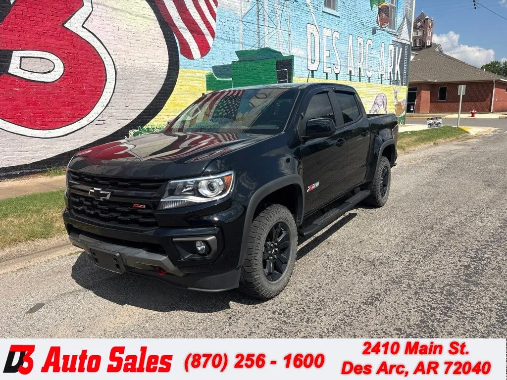 Black 2022 Chevrolet Colorado Z71 for sale in Des Arc, AR