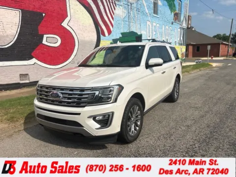White 2018 Ford Expedition Limited for sale in Des Arc, AR