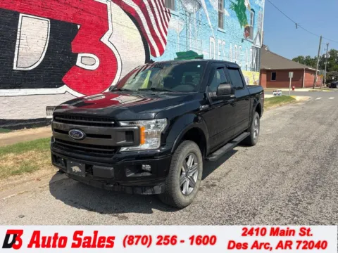 Black 2018 Ford F-150 for sale in Des Arc, AR