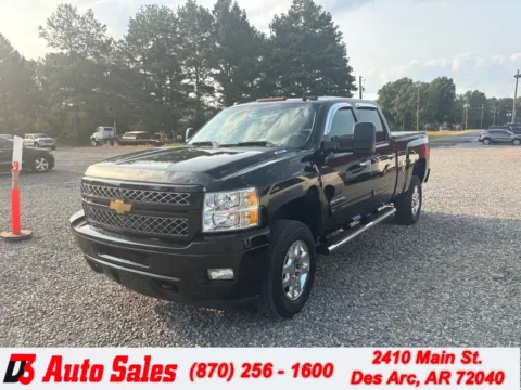 Black 2013 Chevrolet Silverado 2500HD LT for sale in Des Arc, AR