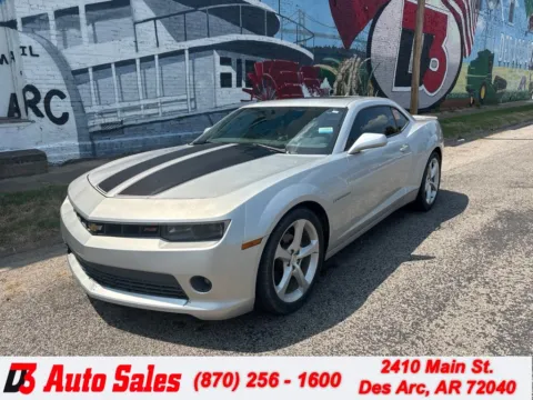 Silver 2015 Chevrolet Camaro 2LT for sale in Des Arc, AR