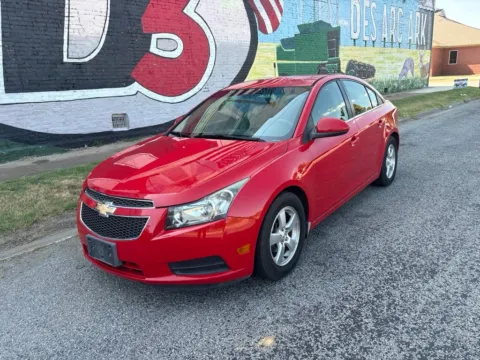 Red 2014 Chevrolet Cruze 1LT for sale in Des Arc, AR