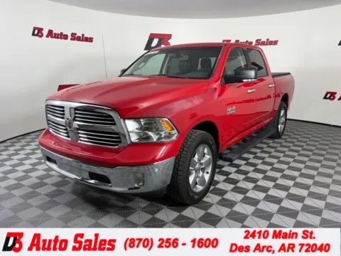 Red 2016 Ram 1500 Big Horn for sale in Des Arc, AR