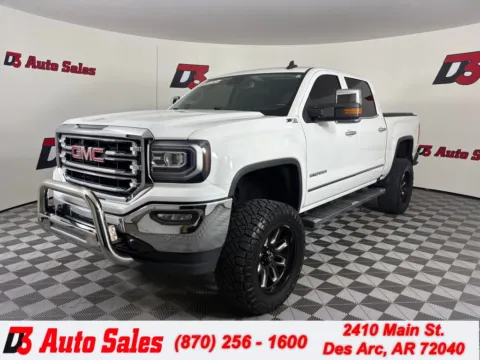 White 2018 GMC Sierra 1500 SLT for sale in Des Arc, AR