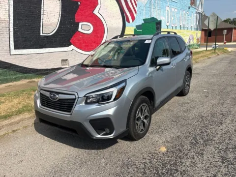 Silver 2021 Subaru Forester Premium for sale in Des Arc, AR