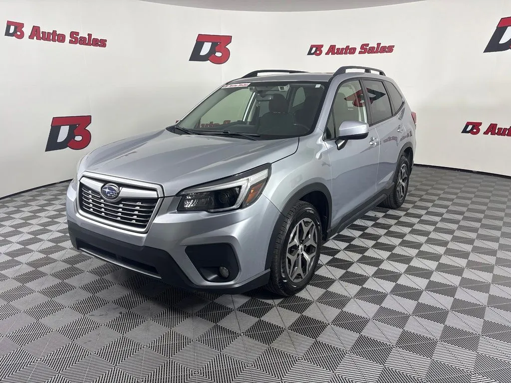 Silver 2021 Subaru Forester Premium for sale in Des Arc, AR