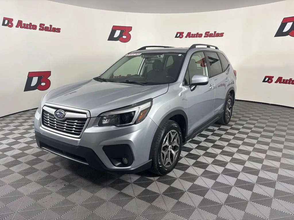 Used 2021 Subaru Forester Premium with VIN JF2SKAJC7MH471153 for sale in Des Arc, AR
