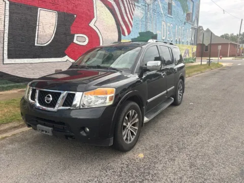 Black 2015 Nissan Armada SL for sale in Des Arc, AR