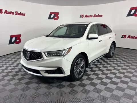 White 2017 Acura MDX 3.5L for sale in Des Arc, AR