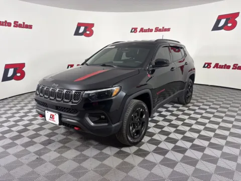 Black 2023 Jeep Compass Trailhawk for sale in Des Arc, AR