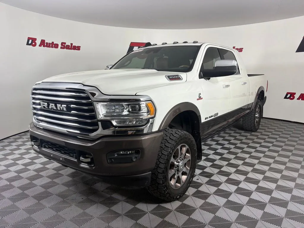 White 2019 Ram 3500 Laramie Longhorn for sale in Des Arc, AR