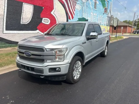 Silver 2018 Ford F-150 Platinum for sale in Des Arc, AR