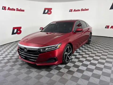 Red 2021 Honda Accord LX for sale in Des Arc, AR