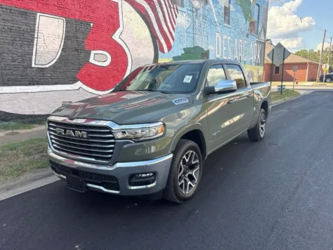 Green 2026 Ram 1500 Laramie for sale in Des Arc, AR