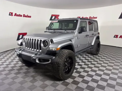 Silver 2019 Jeep Wrangler Unlimited Sahara for sale in Des Arc, AR