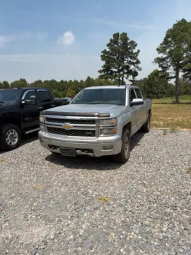 Silver 2014 Chevrolet Silverado 1500 LTZ for sale in Des Arc, AR