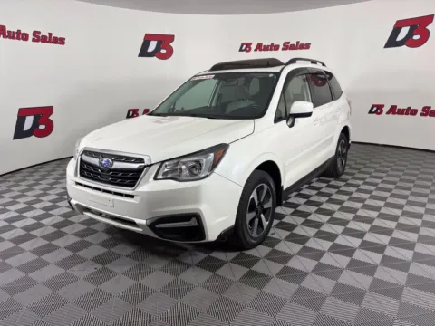 White 2017 Subaru Forester 2.5i Premium for sale in Des Arc, AR