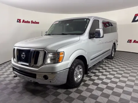 Silver 2018 Nissan NV Passenger SL for sale in Des Arc, AR