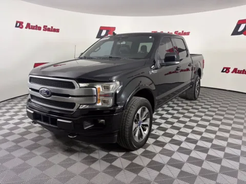 Black 2018 Ford F-150 Platinum for sale in Des Arc, AR
