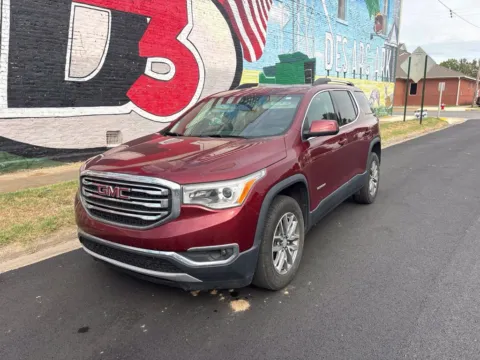 Red 2017 GMC Acadia SLE-2 for sale in Des Arc, AR